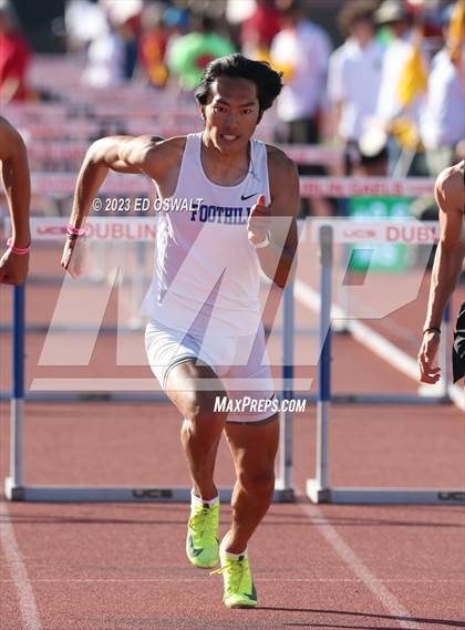 Thumbnail 1 in CIF NCS Meet of Champions (Boys 110 Hurdles) photogallery.