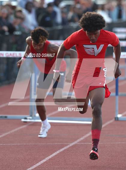 Thumbnail 3 in CIF NCS Meet of Champions (Boys 110 Hurdles) photogallery.