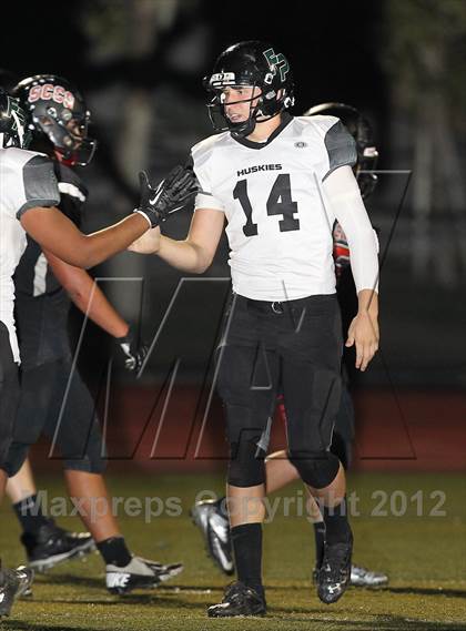Thumbnail 3 in Santa Clarita Christian vs. Fairmont Prep photogallery.