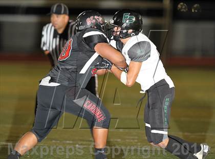Thumbnail 2 in Santa Clarita Christian vs. Fairmont Prep photogallery.