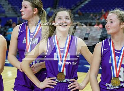 Thumbnail 2 in Huckabay vs. Irion County (UIL 1A Basketball State Semifinal Medal Ceremony) photogallery.