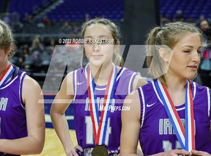 Thumbnail 1 in Huckabay vs. Irion County (UIL 1A Basketball State Semifinal Medal Ceremony) photogallery.