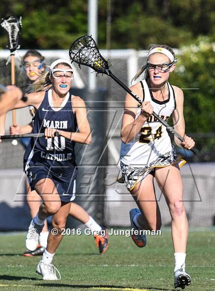 Thumbnail 2 in Marin Catholic @ Novato (MCAL Championship) photogallery.