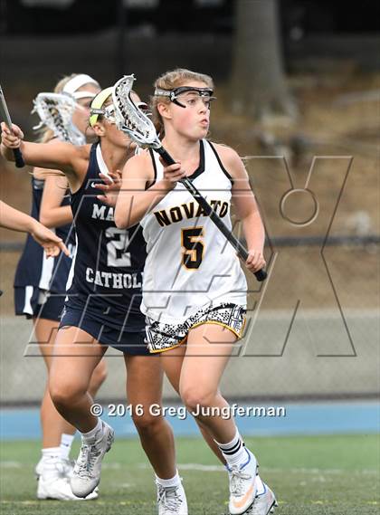 Thumbnail 2 in Marin Catholic @ Novato (MCAL Championship) photogallery.