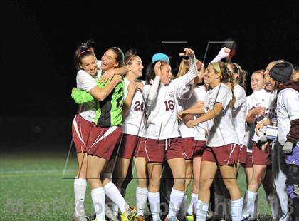 Thumbnail 2 in Garden City vs. Burnt Hills-Ballston Lake (NYSPHSAA Class A Semifinal) photogallery.