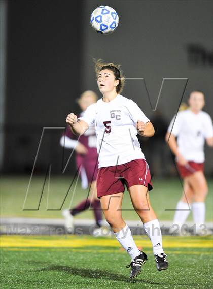 Thumbnail 2 in Garden City vs. Burnt Hills-Ballston Lake (NYSPHSAA Class A Semifinal) photogallery.