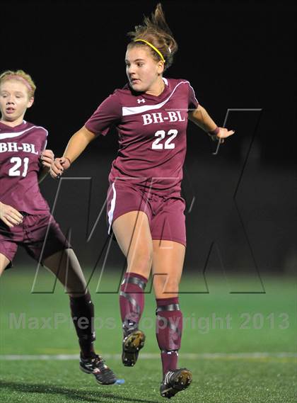 Thumbnail 1 in Garden City vs. Burnt Hills-Ballston Lake (NYSPHSAA Class A Semifinal) photogallery.