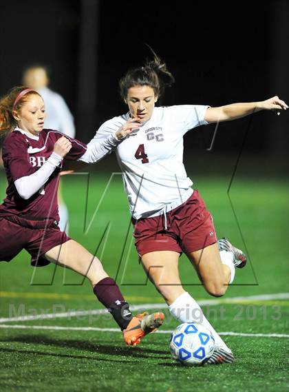Thumbnail 1 in Garden City vs. Burnt Hills-Ballston Lake (NYSPHSAA Class A Semifinal) photogallery.