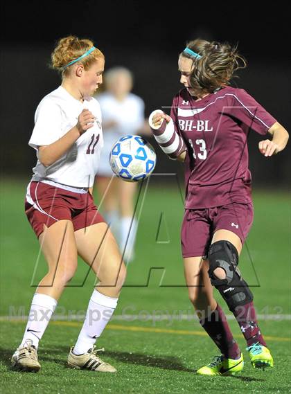Thumbnail 3 in Garden City vs. Burnt Hills-Ballston Lake (NYSPHSAA Class A Semifinal) photogallery.
