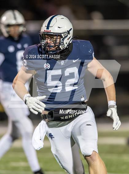 Thumbnail 3 in Milford @ East Lansing ( MHSAA D2 Semi-Final) photogallery.