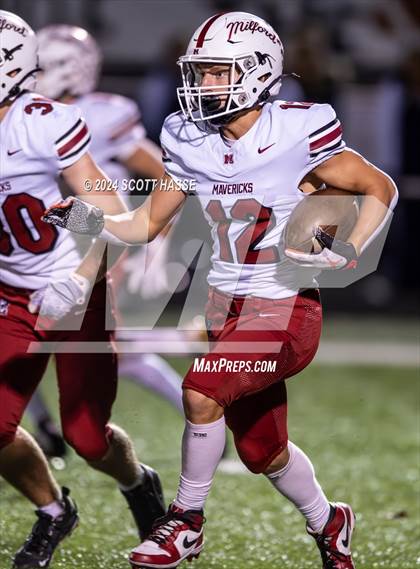 Thumbnail 3 in Milford @ East Lansing ( MHSAA D2 Semi-Final) photogallery.