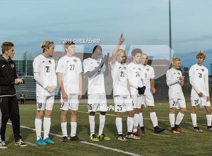 Thumbnail 3 in Valor Christian @ Lewis-Palmer (CHSAA 4A 2nd Round Playoff) photogallery.