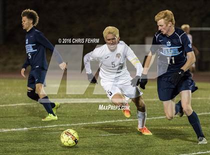 Thumbnail 2 in Valor Christian @ Lewis-Palmer (CHSAA 4A 2nd Round Playoff) photogallery.