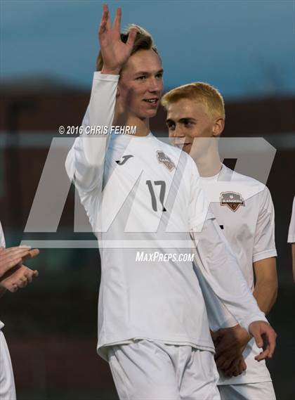 Thumbnail 2 in Valor Christian @ Lewis-Palmer (CHSAA 4A 2nd Round Playoff) photogallery.