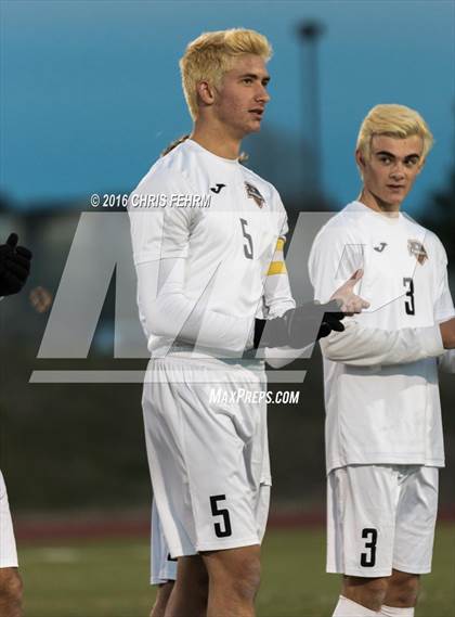 Thumbnail 3 in Valor Christian @ Lewis-Palmer (CHSAA 4A 2nd Round Playoff) photogallery.