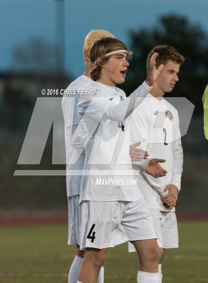 Thumbnail 2 in Valor Christian @ Lewis-Palmer (CHSAA 4A 2nd Round Playoff) photogallery.