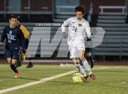 Thumbnail 3 in Valor Christian @ Lewis-Palmer (CHSAA 4A 2nd Round Playoff) photogallery.