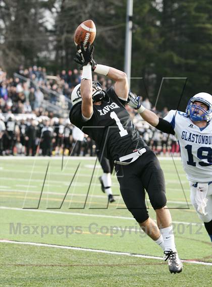 Thumbnail 3 in Xavier vs. Glastonbury (CIAC Class LL Semifinal)  photogallery.
