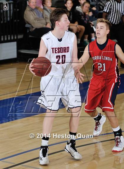 Thumbnail 1 in Tesoro vs. Yorba Linda (Orange Holiday Classic) photogallery.