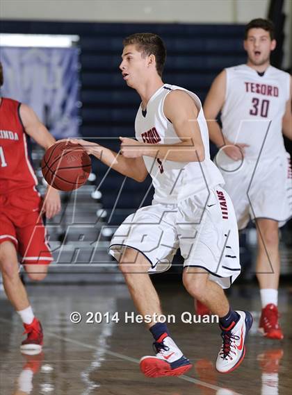 Thumbnail 1 in Tesoro vs. Yorba Linda (Orange Holiday Classic) photogallery.