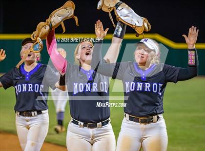 Thumbnail 2 in Monroe Area vs Jefferson (GHSA AAA Playoffs Second Round) photogallery.