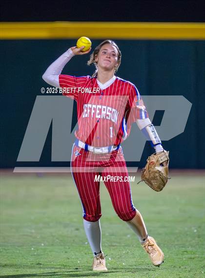 Thumbnail 3 in Monroe Area vs Jefferson (GHSA AAA Playoffs Second Round) photogallery.