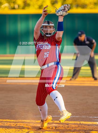 Thumbnail 3 in Monroe Area vs Jefferson (GHSA AAA Playoffs Second Round) photogallery.