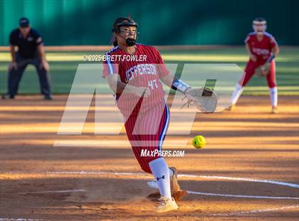 Thumbnail 2 in Monroe Area vs Jefferson (GHSA AAA Playoffs Second Round) photogallery.