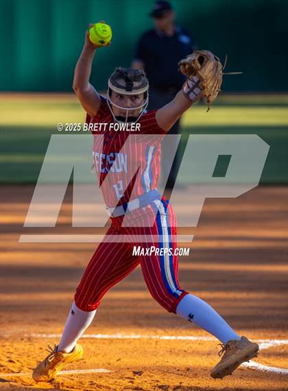 Thumbnail 3 in Monroe Area vs Jefferson (GHSA AAA Playoffs Second Round) photogallery.