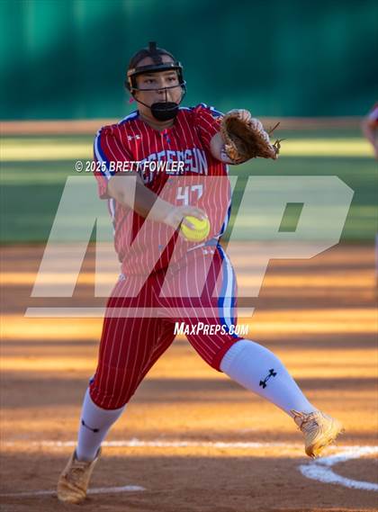 Thumbnail 1 in Monroe Area vs Jefferson (GHSA AAA Playoffs Second Round) photogallery.