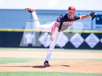 Thumbnail 3 in North Oconee vs Starr's Mill (GHSA 4A Final Four-Game 1) photogallery.