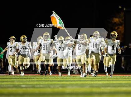 Thumbnail 3 in Cathedral vs. New Palestine (IHSAA 5A Section 13 Finals) photogallery.