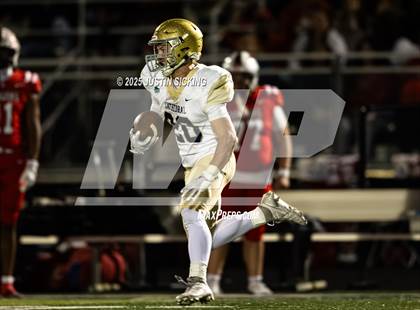 Thumbnail 1 in Cathedral vs. New Palestine (IHSAA 5A Section 13 Finals) photogallery.