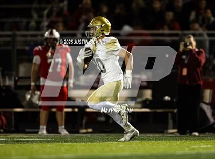 Thumbnail 2 in Cathedral vs. New Palestine (IHSAA 5A Section 13 Finals) photogallery.