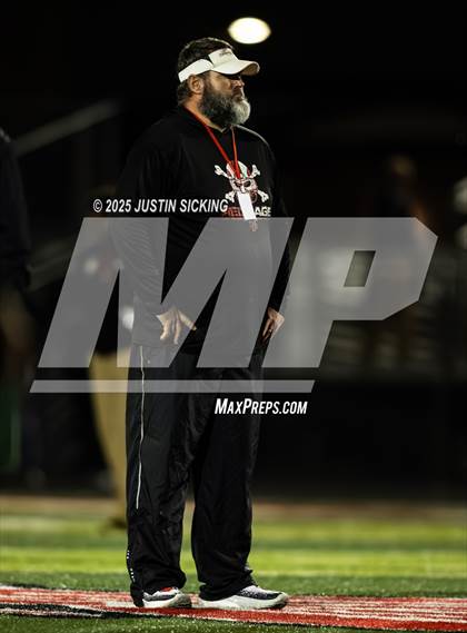 Thumbnail 3 in Cathedral vs. New Palestine (IHSAA 5A Section 13 Finals) photogallery.