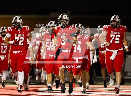 Thumbnail 2 in Cathedral vs. New Palestine (IHSAA 5A Section 13 Finals) photogallery.