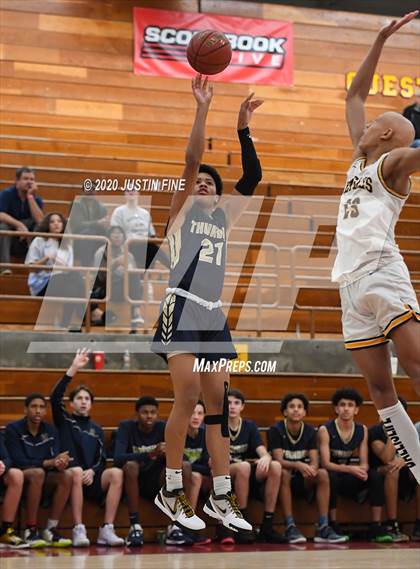 Thumbnail 3 in Desert Vista vs. Oak Cliff Faith Family Academy (Torrey Pines Holiday Classic) photogallery.