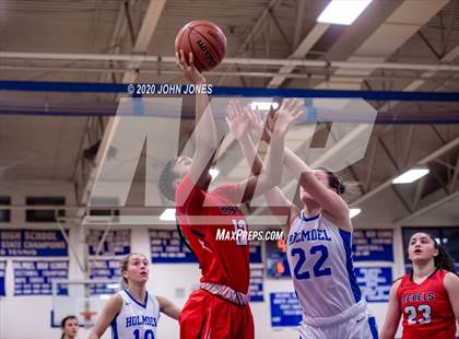 Thumbnail 3 in Saddle River Day vs Holmdel (Shore Conference Showcase Challenge) photogallery.