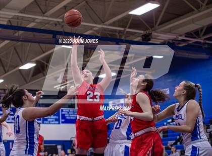 Thumbnail 2 in Saddle River Day vs Holmdel (Shore Conference Showcase Challenge) photogallery.