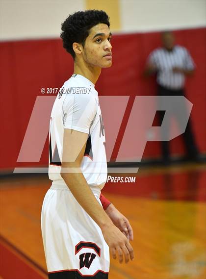 Thumbnail 1 in Wagner vs. Jersey Village (Cypress Hoops Invitational) photogallery.