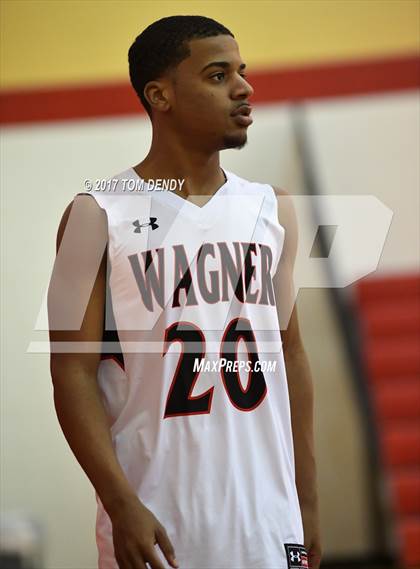 Thumbnail 1 in Wagner vs. Jersey Village (Cypress Hoops Invitational) photogallery.
