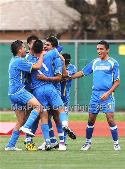 Thumbnail 1 in Santa Clara vs. Avalon (CIF SS D7 Final) photogallery.