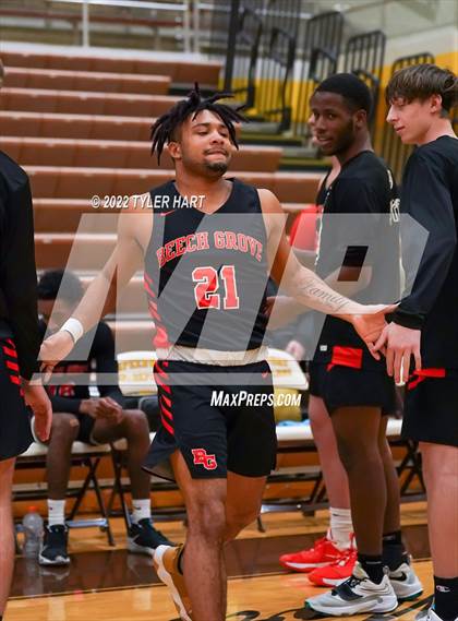 Thumbnail 3 in Beech Grove vs. Herron (IHSAA 3A Sectional) photogallery.