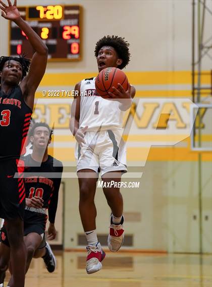 Thumbnail 2 in Beech Grove vs. Herron (IHSAA 3A Sectional) photogallery.