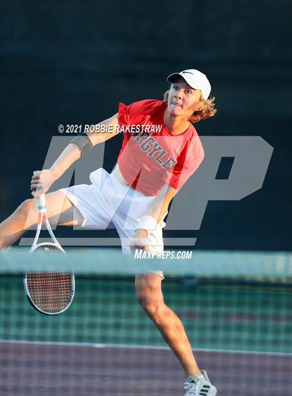 Thumbnail 1 in Argyle vs Wimberley (UIL 4A Team Tennis Final) photogallery.