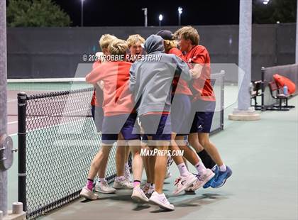 Thumbnail 2 in Argyle vs Wimberley (UIL 4A Team Tennis Final) photogallery.