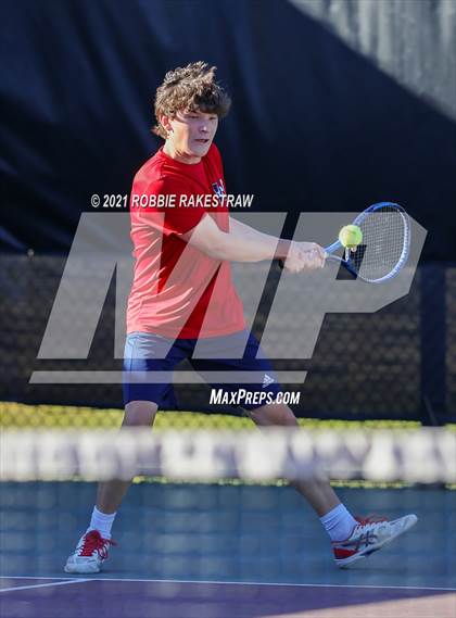 Thumbnail 3 in Argyle vs Wimberley (UIL 4A Team Tennis Final) photogallery.