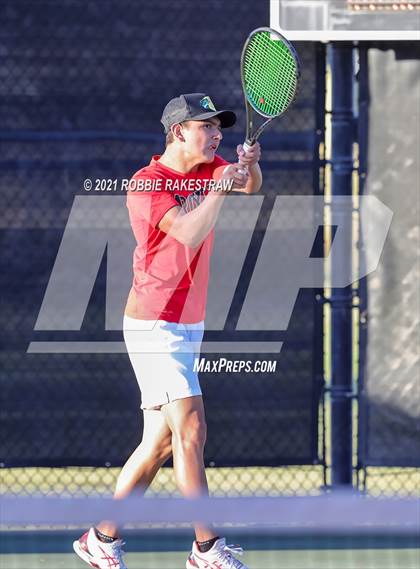 Thumbnail 2 in Argyle vs Wimberley (UIL 4A Team Tennis Final) photogallery.
