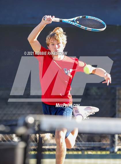 Thumbnail 3 in Argyle vs Wimberley (UIL 4A Team Tennis Final) photogallery.