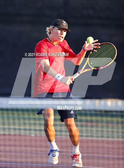 Thumbnail 2 in Argyle vs Wimberley (UIL 4A Team Tennis Final) photogallery.